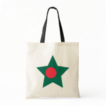 Bangladesh Star Canvas Bag