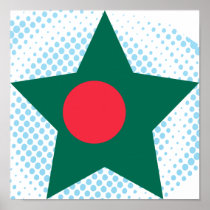 Bangladesh Star Poster
