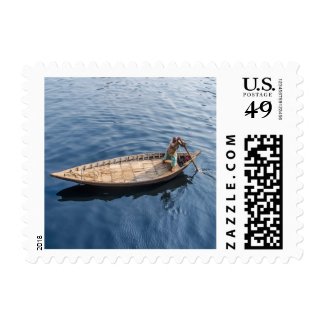 Bangladeshi boat on a US stamp Postage