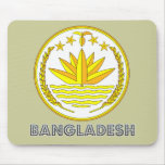 Bangladeshi Emblem Mouse Pad