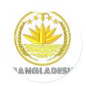 Bangladeshi Emblem stickers by FlagStore Bangladeshi Emblem stickers