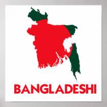 BANGLADESHI MAP PRINT