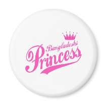 Bangladeshi Princess Refrigerator Magnet