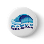 Bangos (waves) pinback buttons