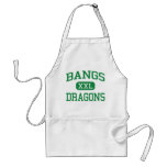 Bangs - Dragons - Bangs High School - Bangs Texas aprons