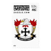 Banister Family Crest stamps