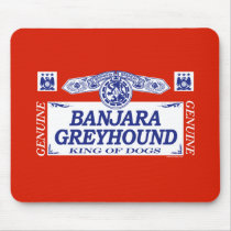 Banjara Greyhound mousepads