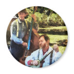 Banjo and Bass Refrigerator Magnet