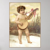 Banjo Angel Poster