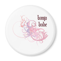 Banjo Babe magnets by busybees Banjo Babe magnets