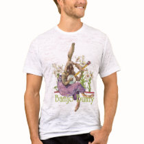 Banjo Bunny Men's Burnout T-Shirt