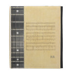 Banjo Fretboard Sheet Music Caseable iPad Sleeve iPad Folio Cover