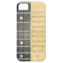 Banjo Fretboard Sheet Music iPhone 5 Case at Zazzle