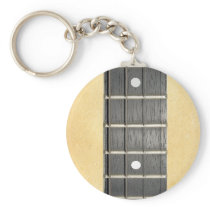 Banjo Fretboard Standard Key Chain