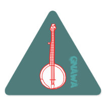 Banjo Gnawa Triangle Sticker
