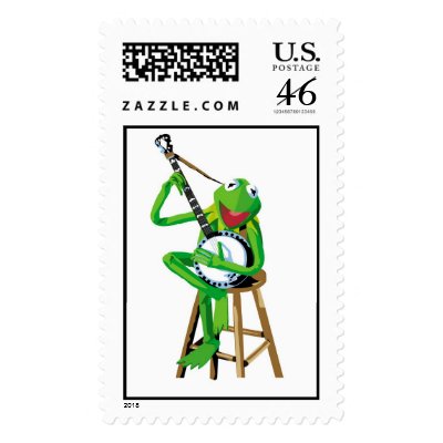 Banjo Kermit Disney postage