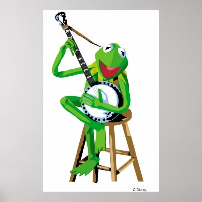 Banjo Kermit Disney posters