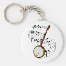 Banjo Key Chain