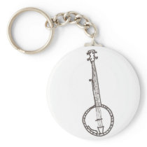 BANJO KEYCHAIN