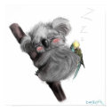 Banjo Koala and Benji Bird posters by Benjibird Banjo Koala and Benji Bird posters