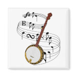 Banjo Fridge Magnet