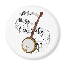 Banjo magnets