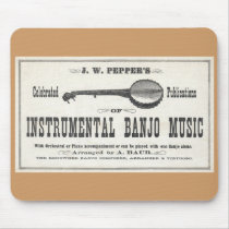 Banjo Music Mousepad mousepads