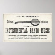 Banjo Music Poster