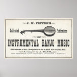 Banjo Music Poster