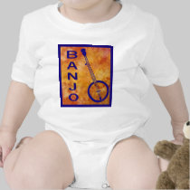 Banjo on a Fiery Field t-shirts