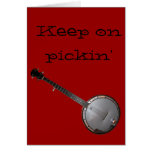 Banjo Picker Greeting Card