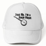 Banjo Player Trucker Hat
