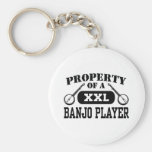 Banjo Player Keychains