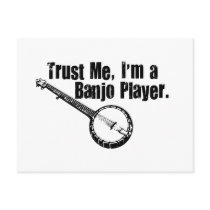 Banjo Player Postcards