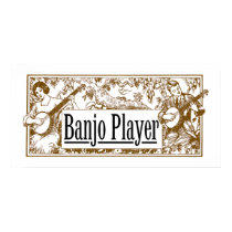 Banjo Player Poster posters