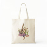 Banjo Playing Bunny Tote Bag