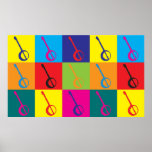 Banjo Pop Art posters