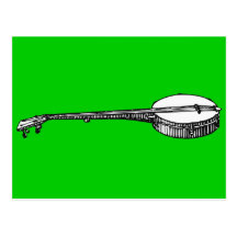 Banjo Post Card