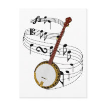 Banjo Post Card