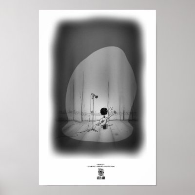 Banjo Print by JollyJack