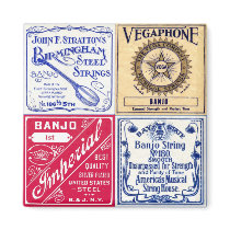 Banjo Strings Magnet