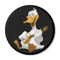 Banjo-Strummin' Duck Magnet