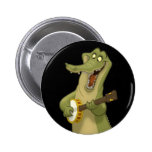 Banjo-Strummin' Gator Buttons