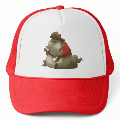 Banjo-Strummin’ Gator Hat by stlewis75