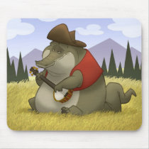 Banjo-Strummin’ Gator Mousepad