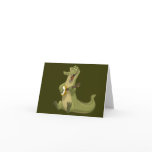 Banjo-Strummin' Gator Note Cards
