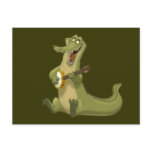 Banjo-Strummin' Gator Postcards