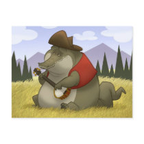 Banjo-Strummin’ Gator Postcards by stlewis75 Banjo-Strummin’ Gator Postcards