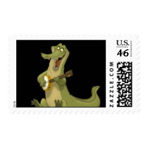 Banjo-Strummin' Gator Stamps