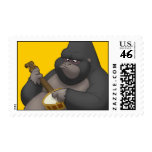 Banjo-Strummin' Gorilla Stamps